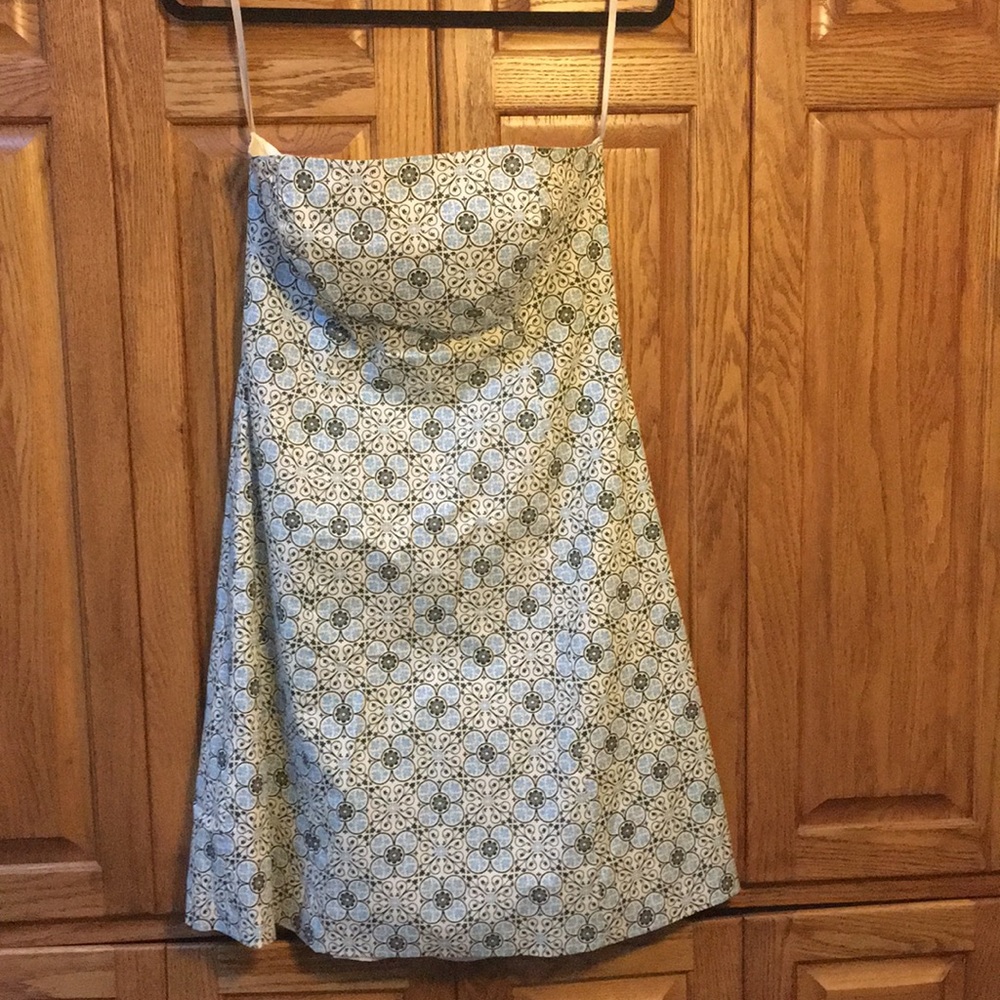 Strapless sun dress
